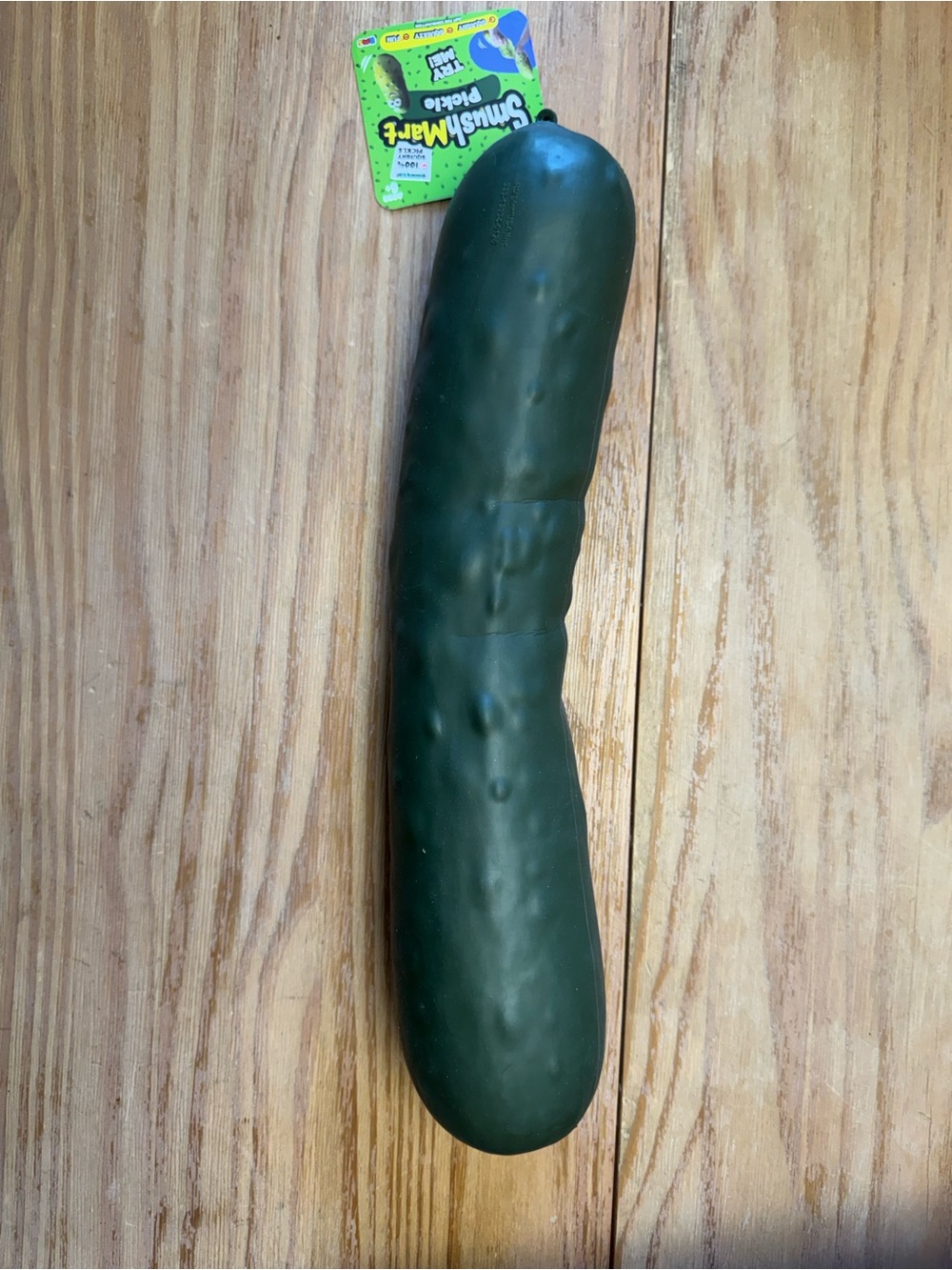 Smushmart Green Plush Pickle Squishies